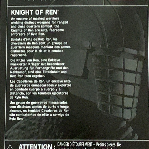 NIB Star Wars - The Black Series - Knight of Ren - Picture 5 of 7